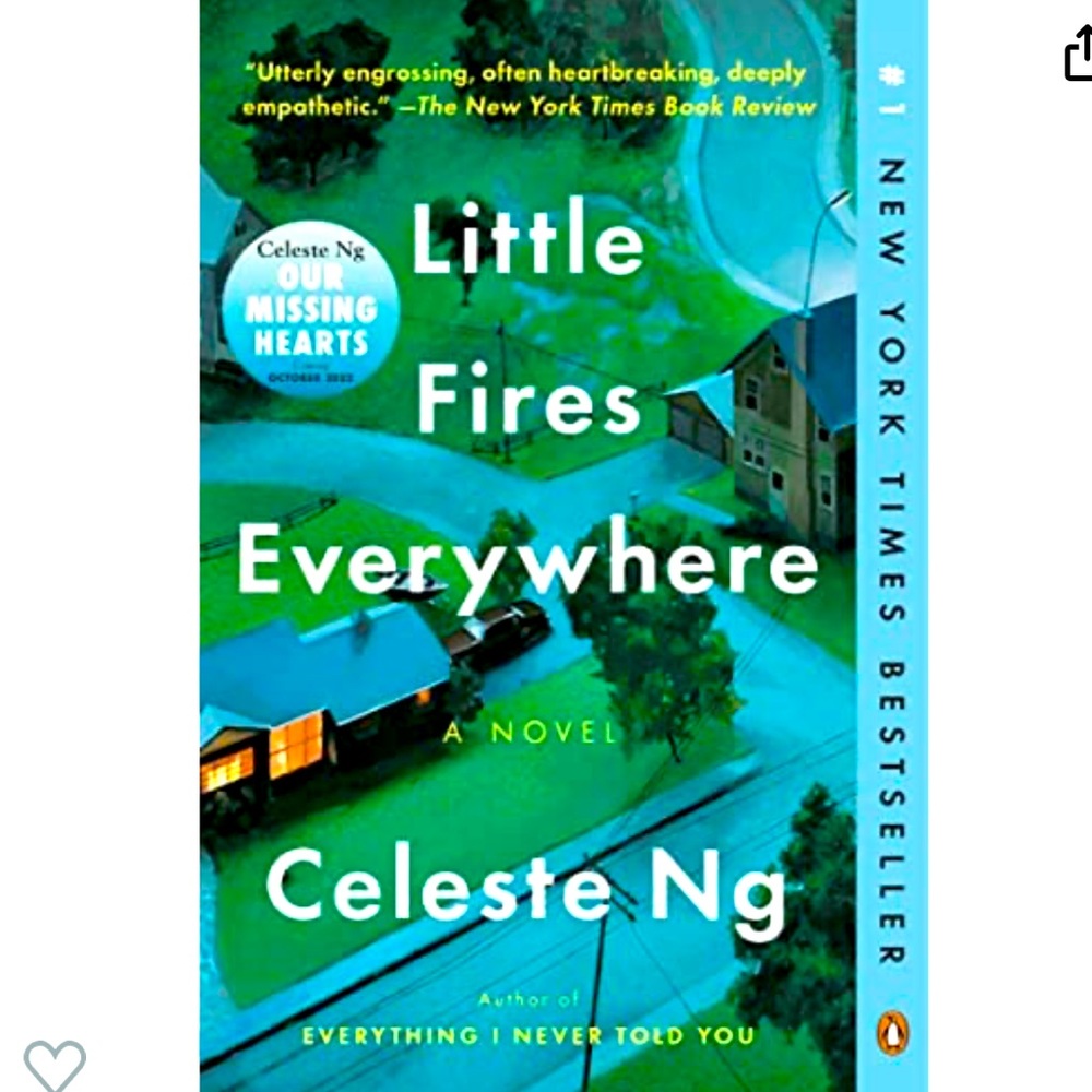 Little Fires Everywhere novel by Celeste Ng